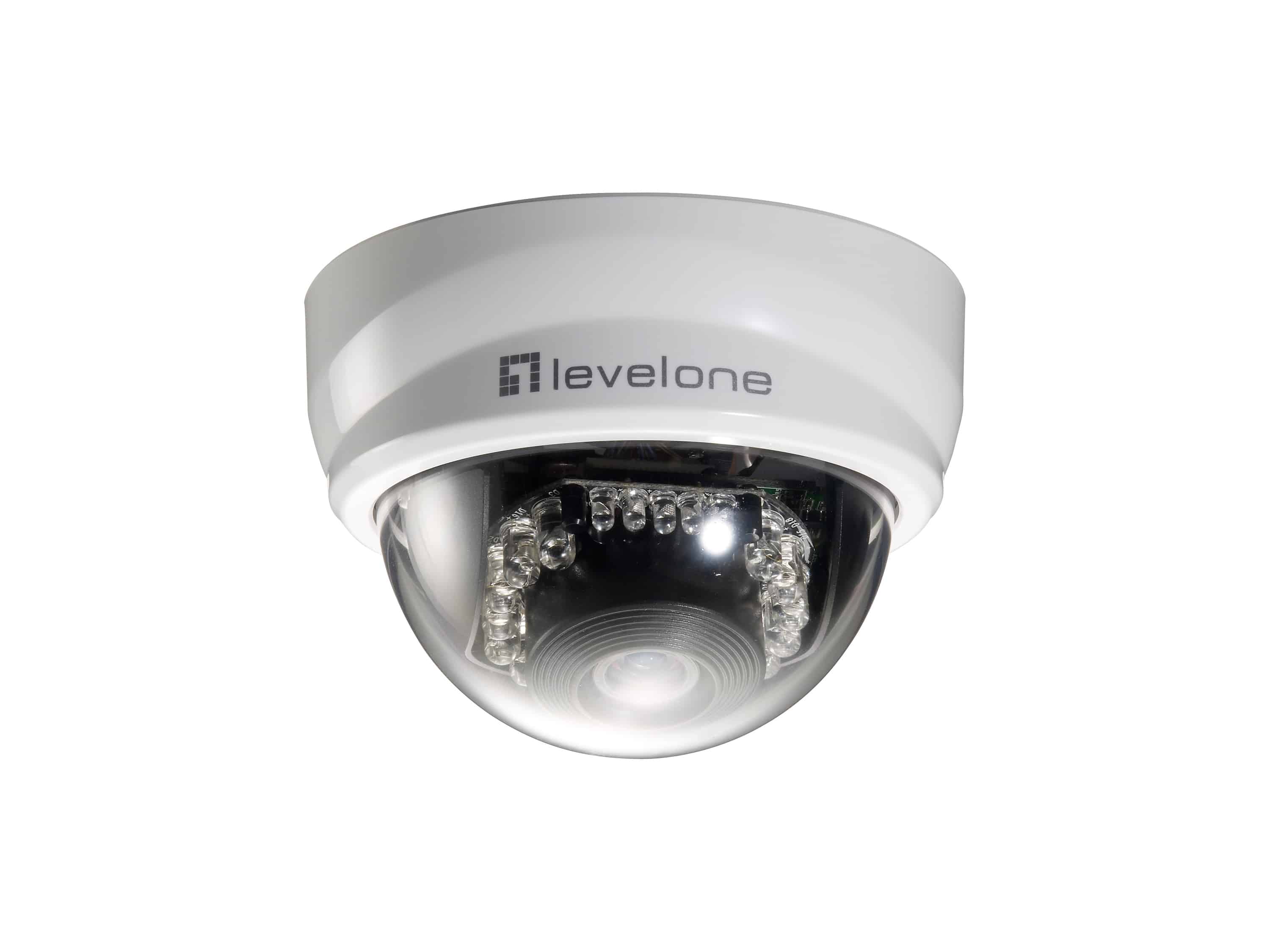 LevelOne FCS-3101 bewakingscamera Dome IP-beveiligingscamera Binnen & buiten 1920 x 1080 Pixels Bureau/plafond (FCS-3101) thumbnail LevelOne FCS-3101 bewakingscamera Dome IP-beveiligingscamera Binnen & buiten 1920 x 1080 Pixels Bureau/plafond (FCS-3101) thumbnail