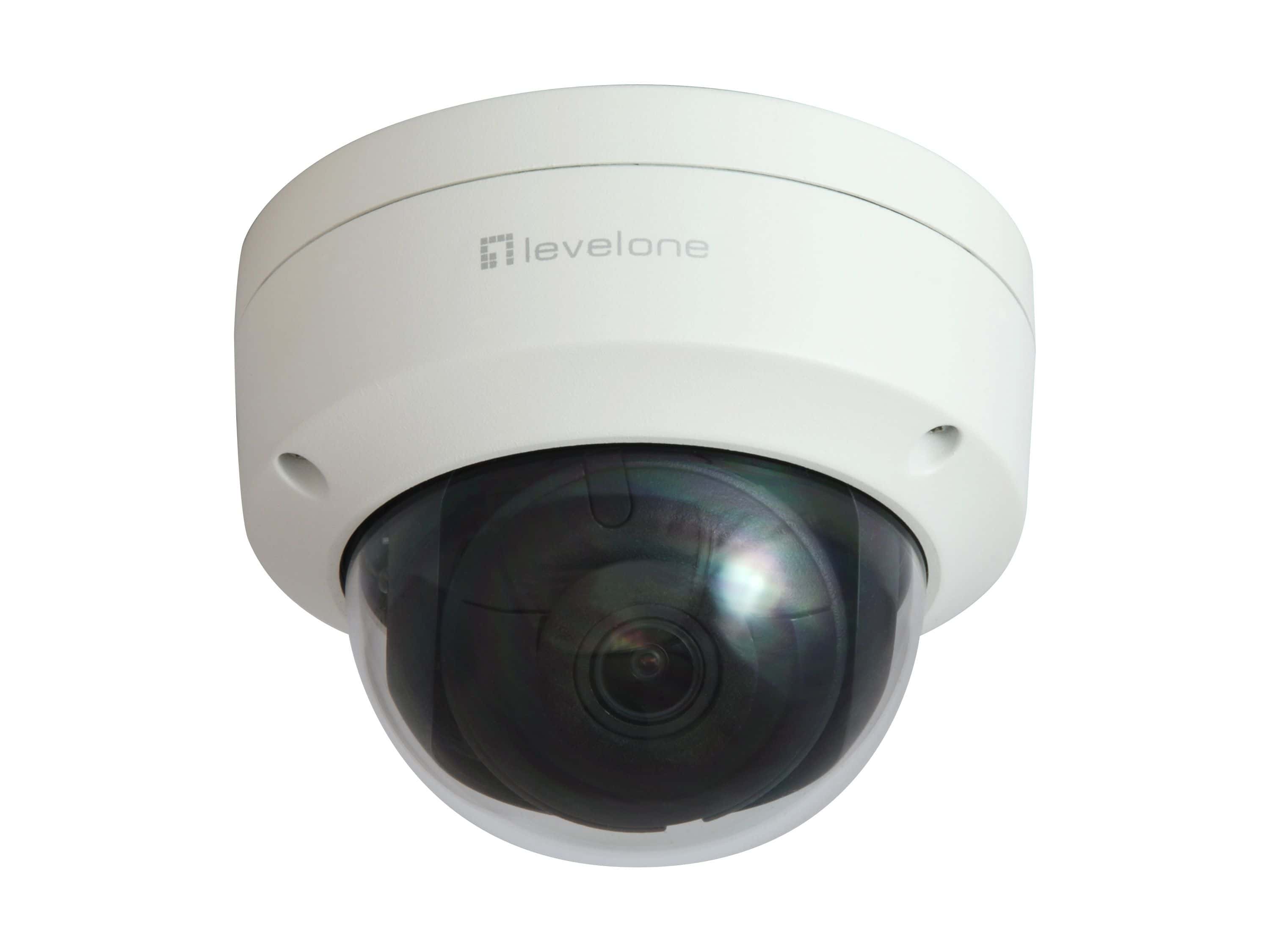 LevelOne FCS-3403 bewakingscamera Dome IP-beveiligingscamera Binnen & buiten 2680 x 1520 Pixels Plafond (FCS-3403) thumbnail LevelOne FCS-3403 bewakingscamera Dome IP-beveiligingscamera Binnen & buiten 2680 x 1520 Pixels Plafond (FCS-3403) thumbnail