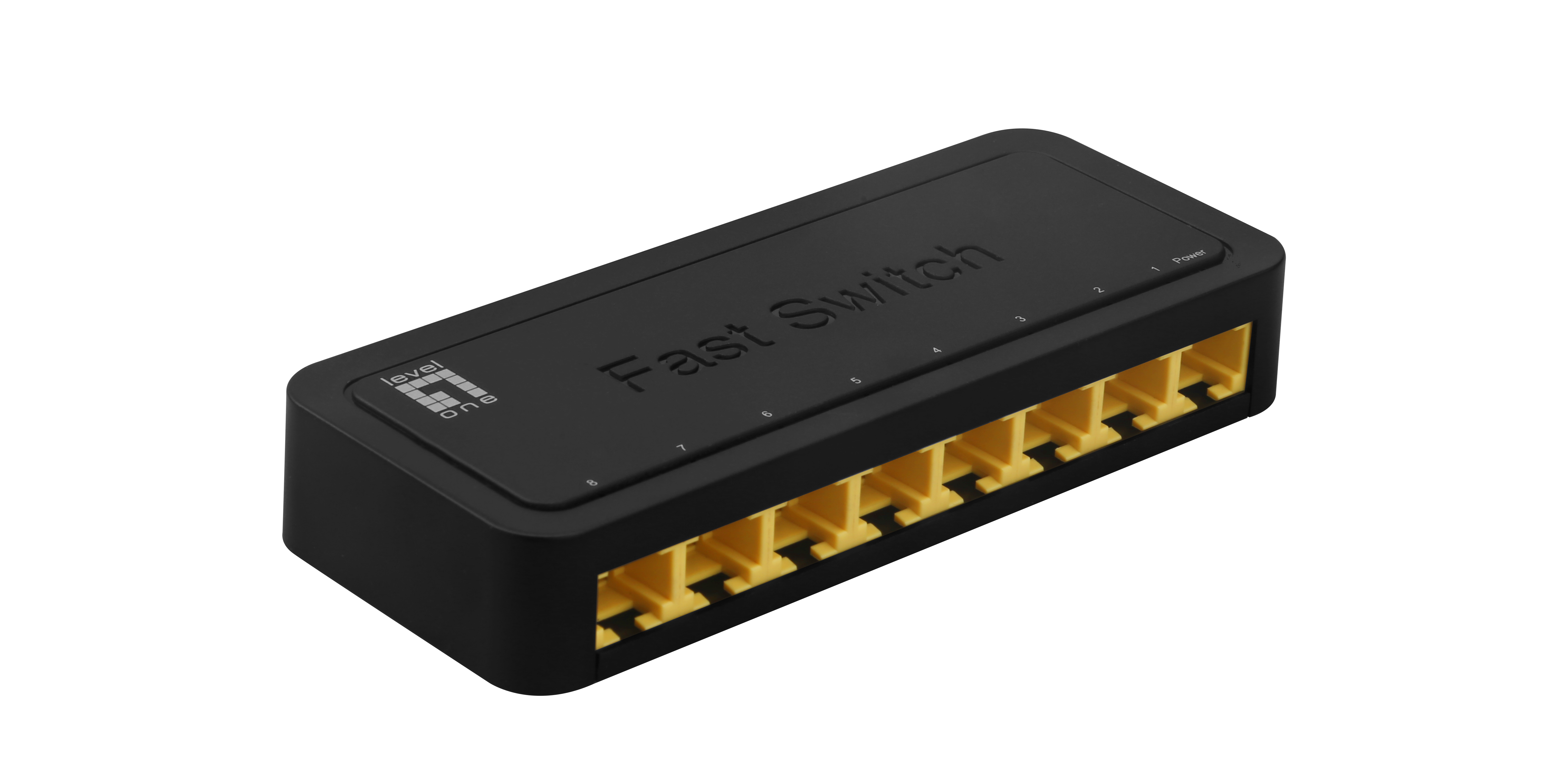 LevelOne FEU-0812 netwerk-switch Unmanaged Fast Ethernet (10/100) Zwart (FEU-0812) thumbnail