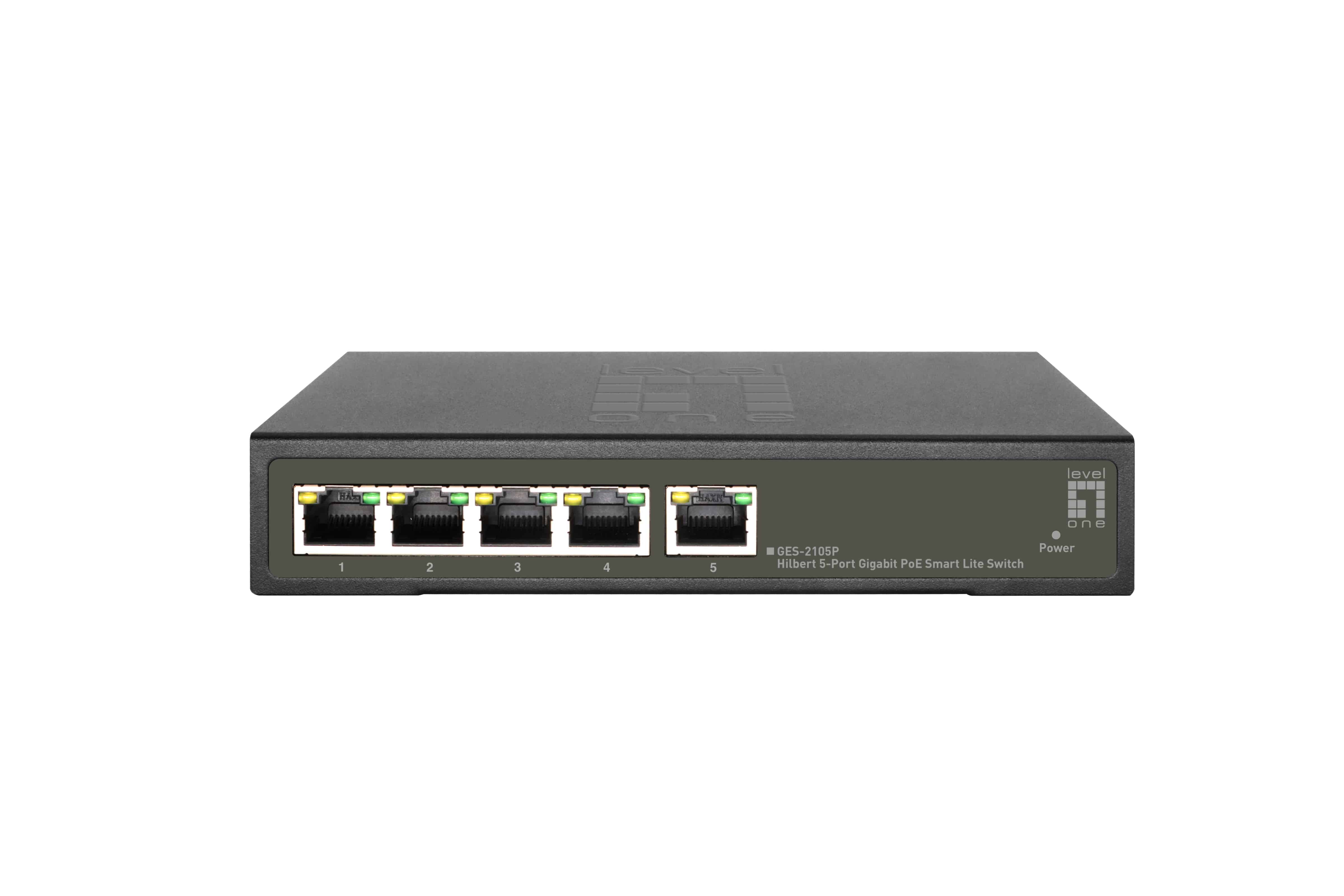 LevelOne GES-2105P netwerk-switch Managed L2 Gigabit Ethernet (10/100/1000) Power over Ethernet (PoE) Zwart (GES-2105P) thumbnail LevelOne GES-2105P netwerk-switch Managed L2 Gigabit Ethernet (10/100/1000) Power over Ethernet (PoE) Zwart (GES-2105P) thumbnail