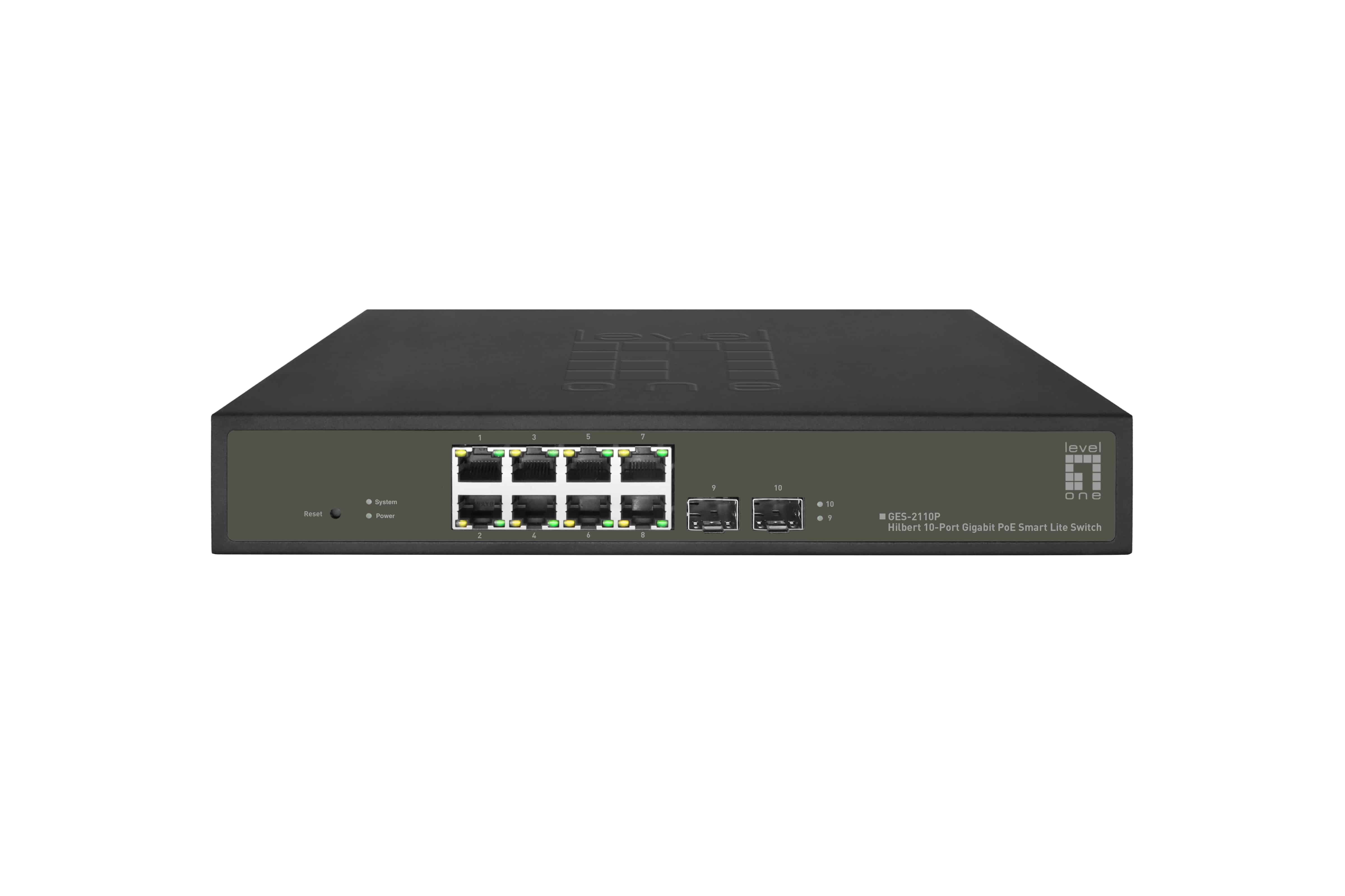 LevelOne GES-2110P netwerk-switch Managed L2 Gigabit Ethernet (10/100/1000) Power over Ethernet (PoE) Zwart (GES-2110P) thumbnail LevelOne GES-2110P netwerk-switch Managed L2 Gigabit Ethernet (10/100/1000) Power over Ethernet (PoE) Zwart (GES-2110P) thumbnail