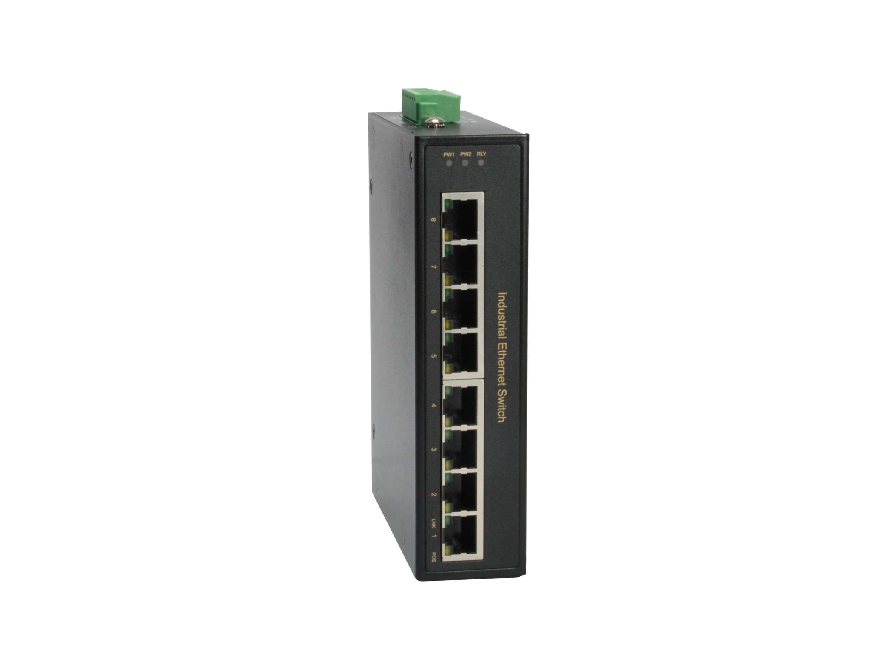 LevelOne IFP-0801 Fast Ethernet (10/100) Power over Ethernet (PoE) Zwart (IFP-0801) thumbnail