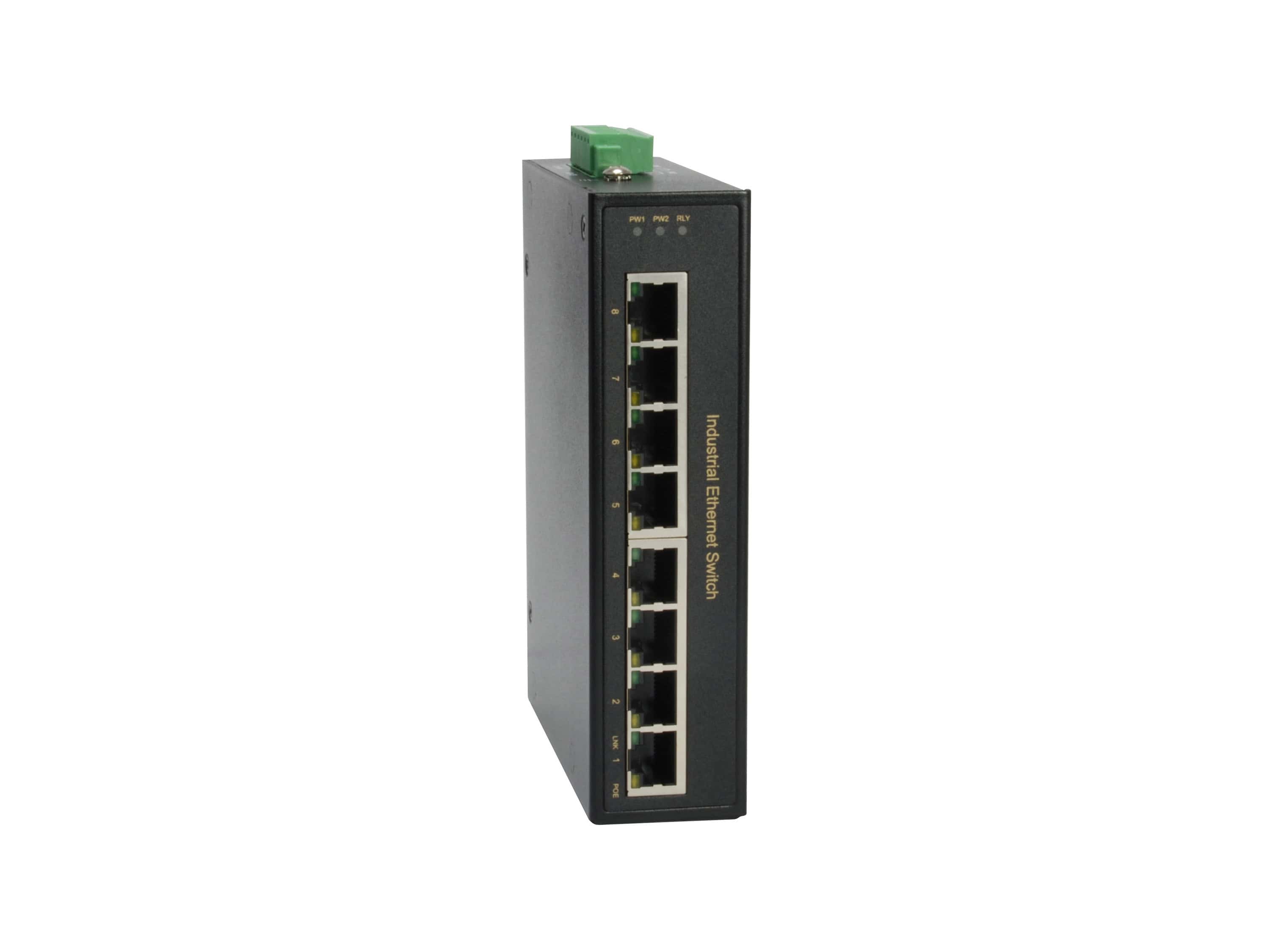 LevelOne IFP-0801 netwerk-switch Fast Ethernet (10/100) Power over Ethernet (PoE) Zwart (IFP-0801) thumbnail
