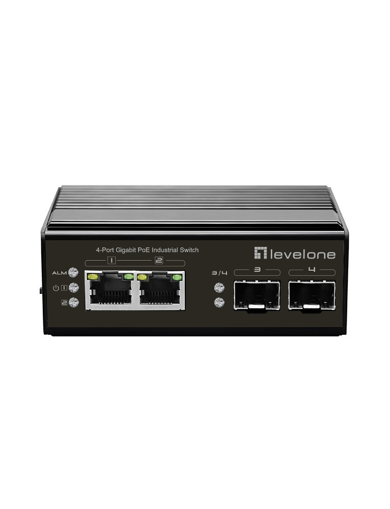 LevelOne IGP-0432 netwerk-switch Unmanaged Gigabit Ethernet (10/100/1000) Power over Ethernet (PoE) Zwart (IGP-0432) thumbnail LevelOne IGP-0432 netwerk-switch Unmanaged Gigabit Ethernet (10/100/1000) Power over Ethernet (PoE) Zwart (IGP-0432) thumbnail
