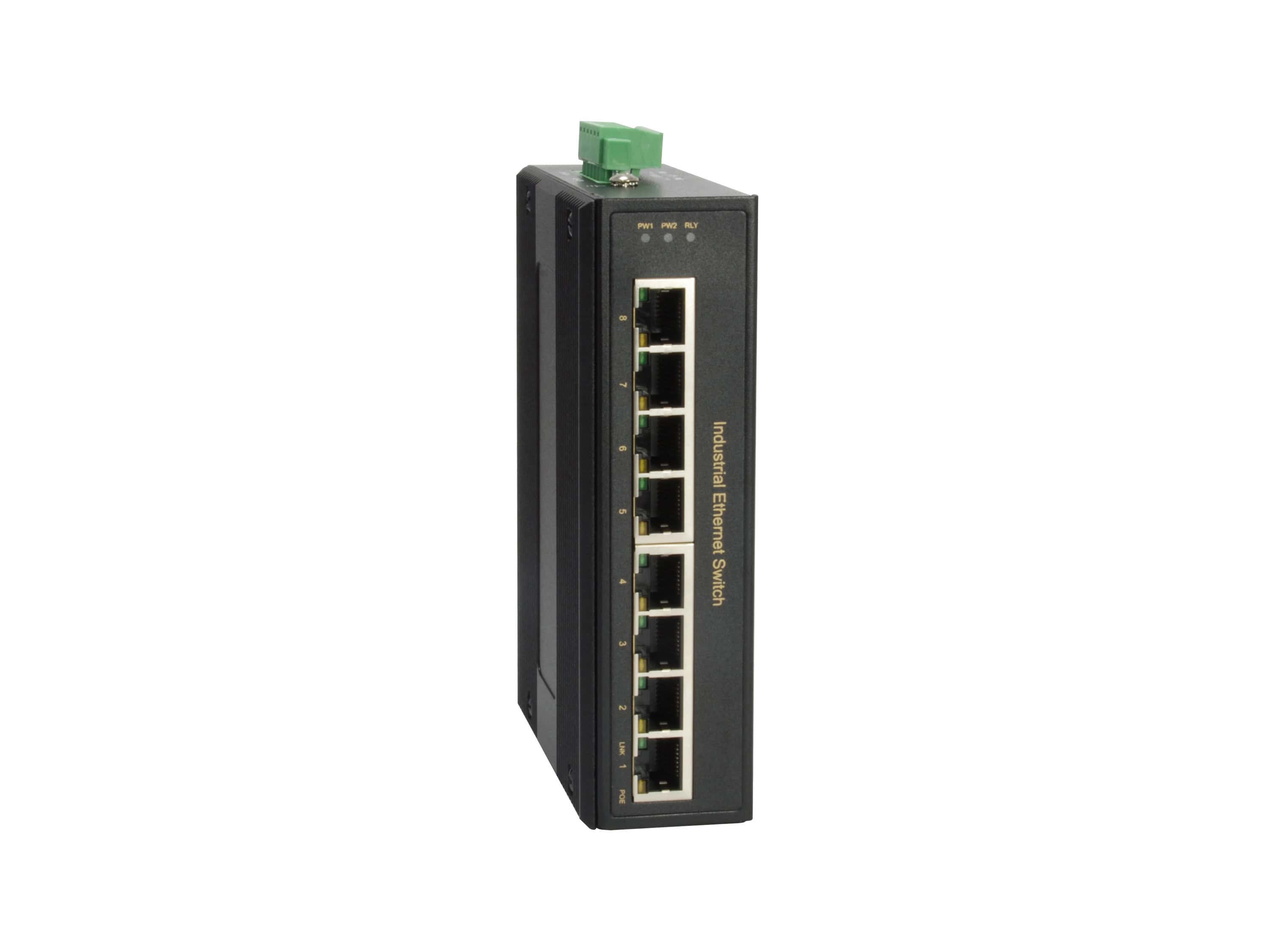 LevelOne IGP-0802 netwerk-switch Unmanaged Gigabit Ethernet (10/100/1000) Power over Ethernet (PoE) Zwart (IGP-0802) thumbnail