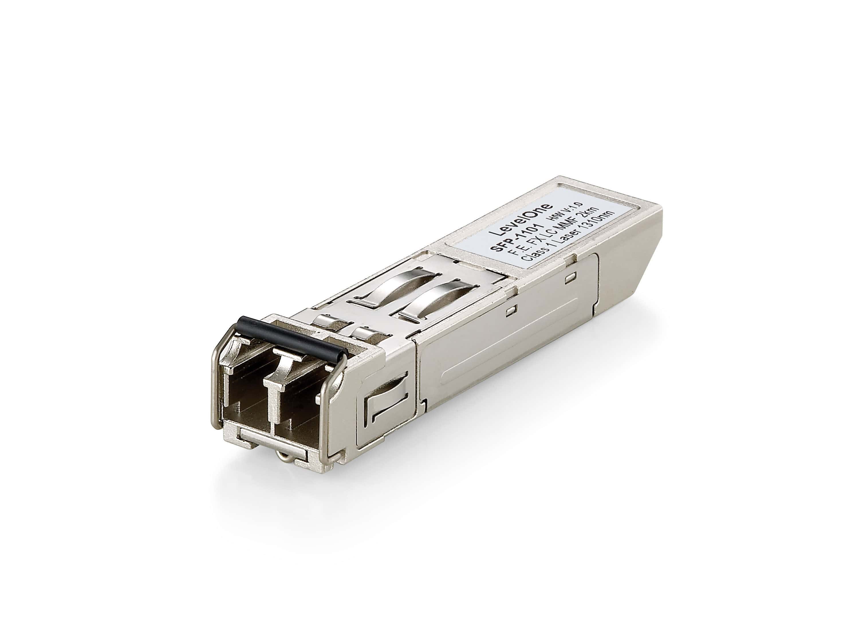 LevelOne SFP-1101 netwerk transceiver module Vezel-optiek 155 Mbit/s 850 nm (SFP-1101) thumbnail