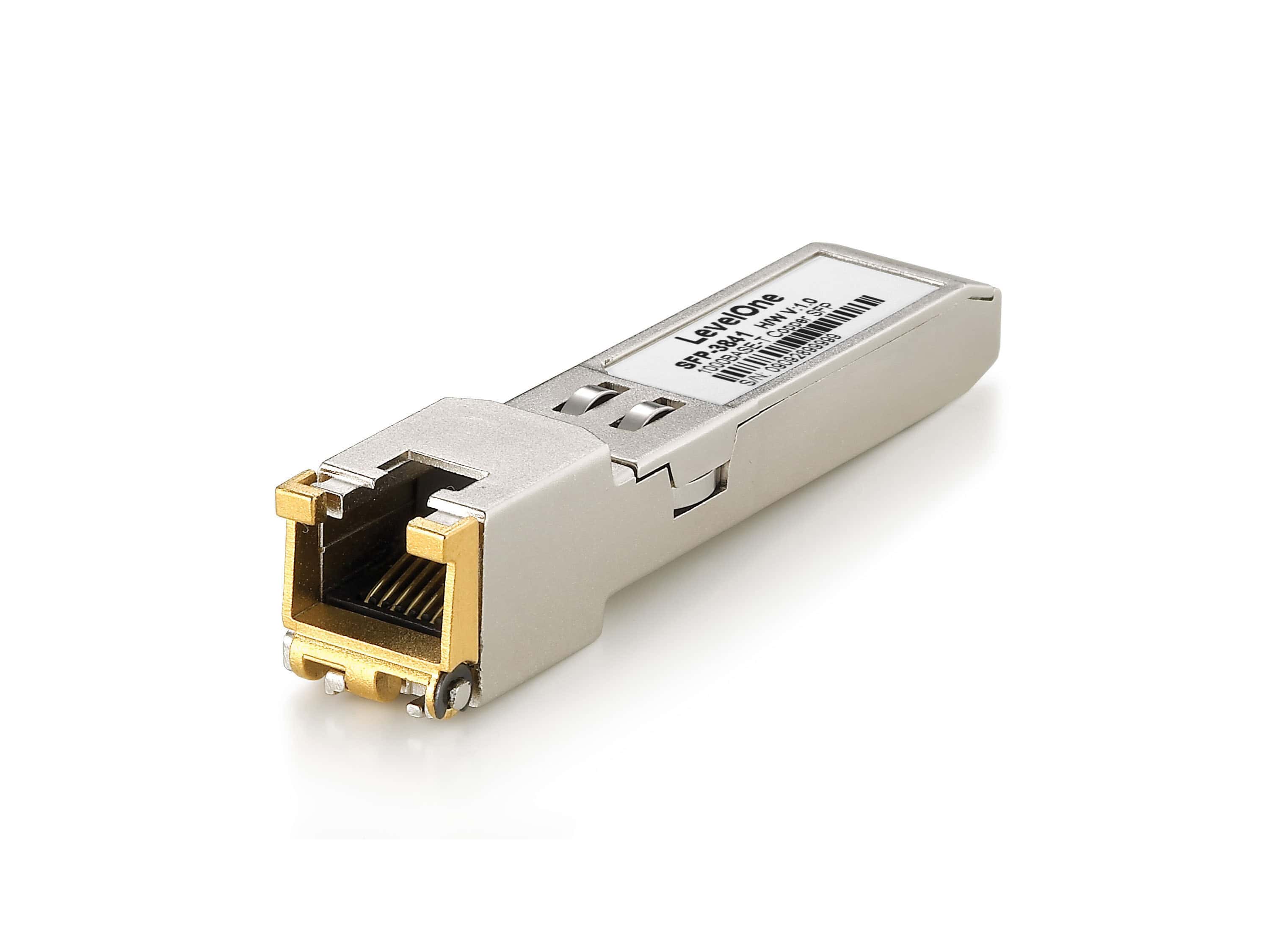 LevelOne SFP-3841 netwerk transceiver module Koper 1250 Mbit/s (SFP-3841) thumbnail
