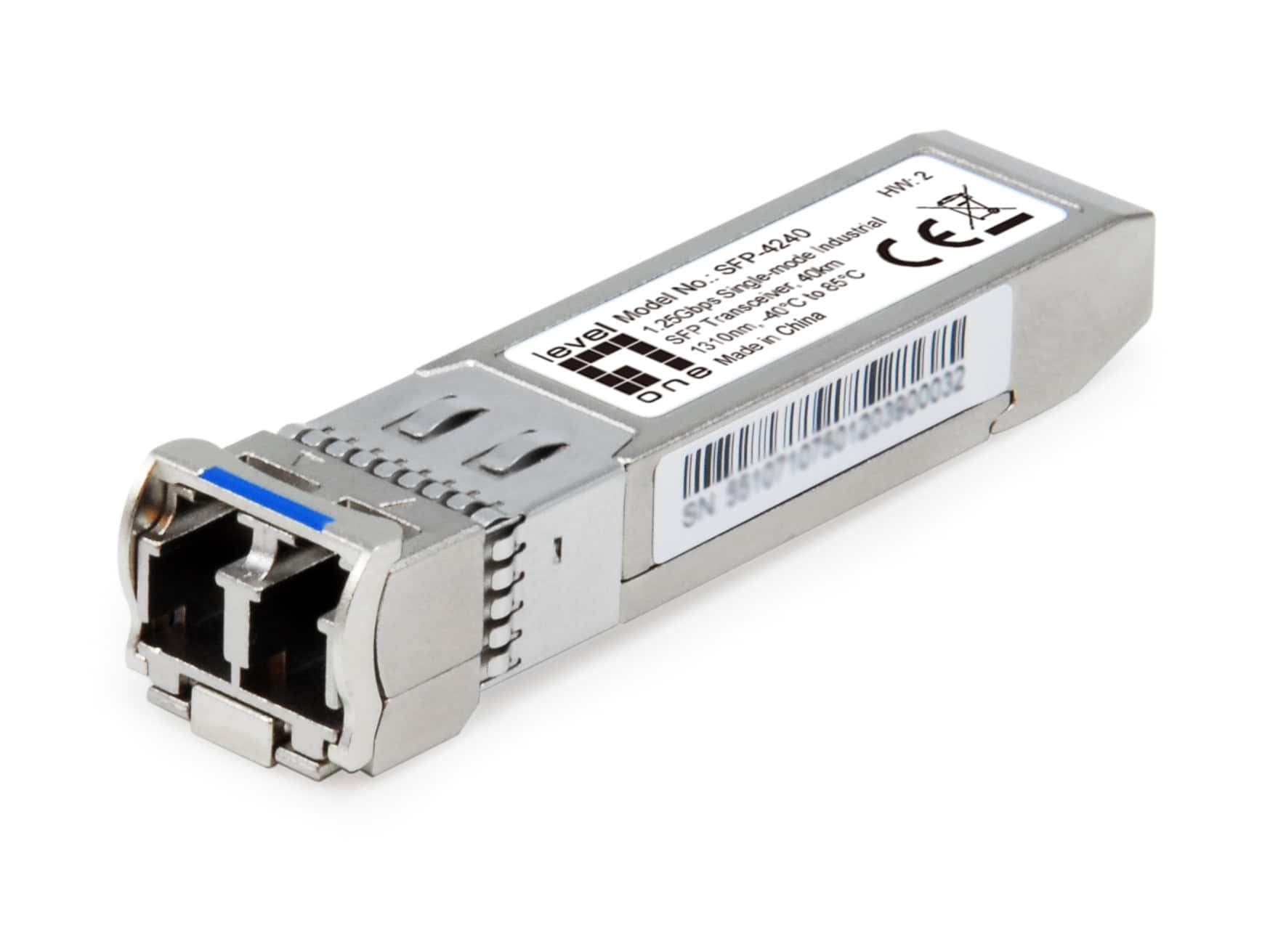 LevelOne SFP-4240 netwerk transceiver module Vezel-optiek 1250 Mbit/s 1310 nm (SFP-4240) thumbnail