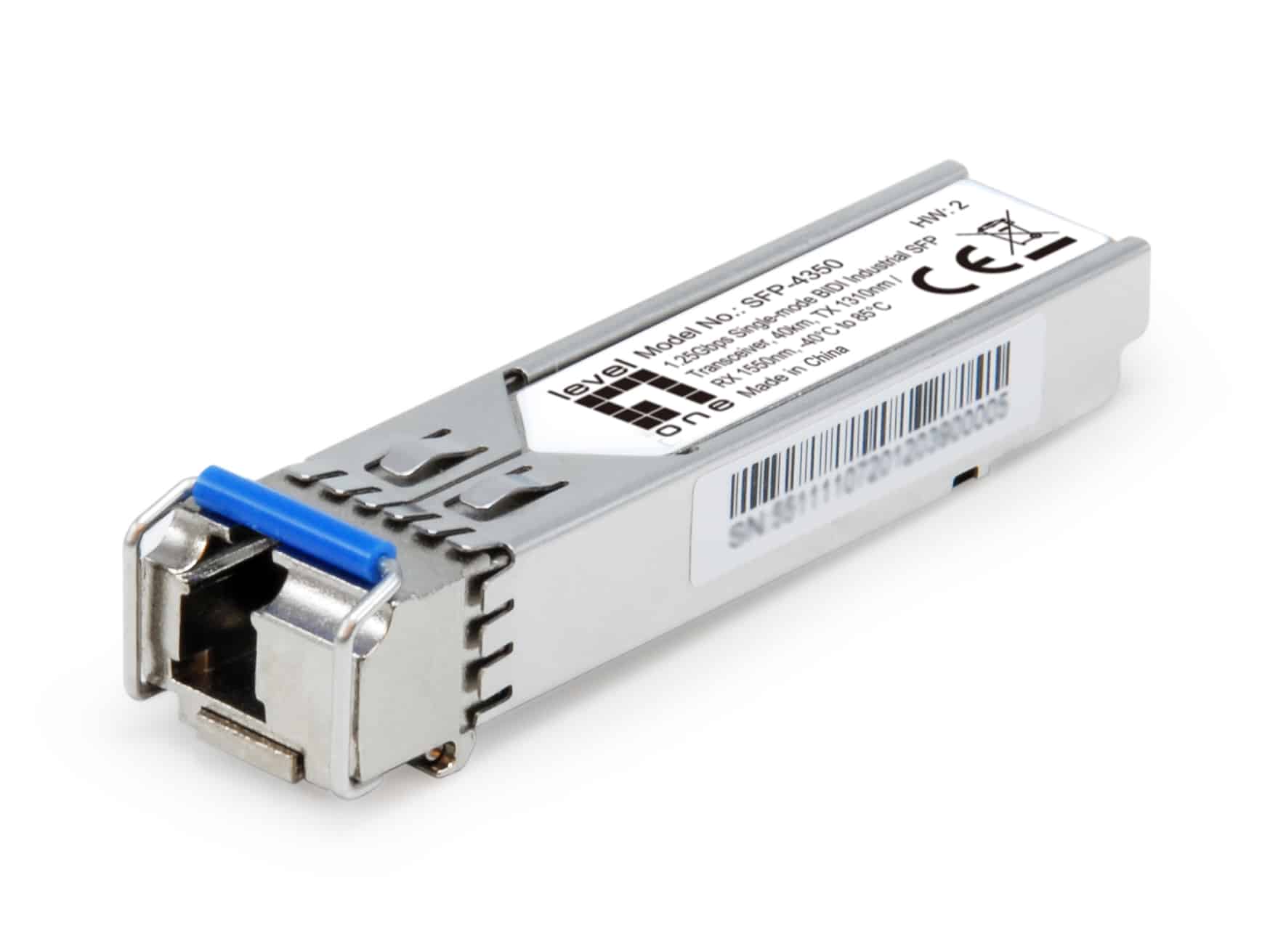 LevelOne SFP-4350 netwerk transceiver module Vezel-optiek 1250 Mbit/s (SFP-4350) thumbnail