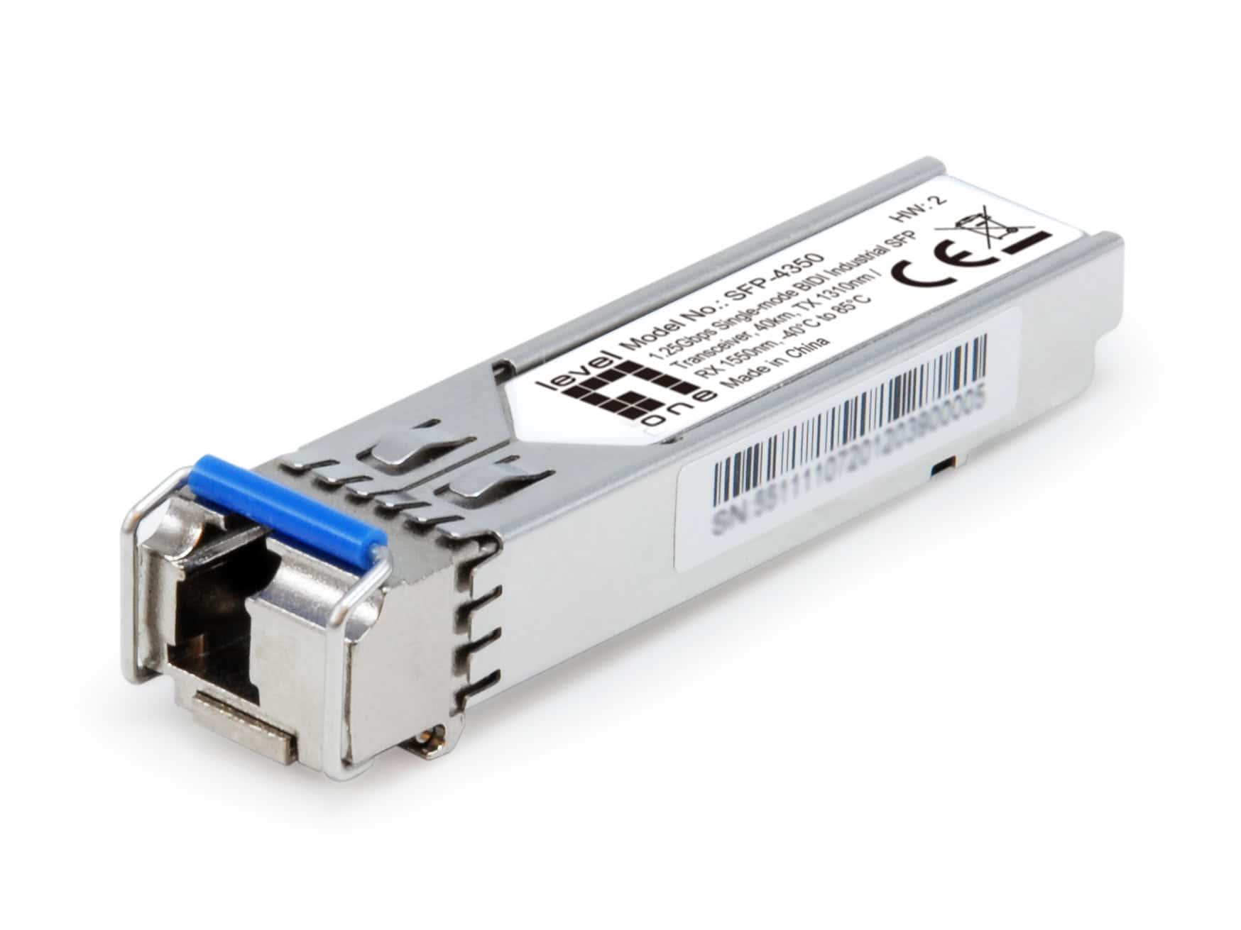 LevelOne SFP-4350 netwerk transceiver module Vezel-optiek 1250 Mbit/s (SFP-4350) thumbnail