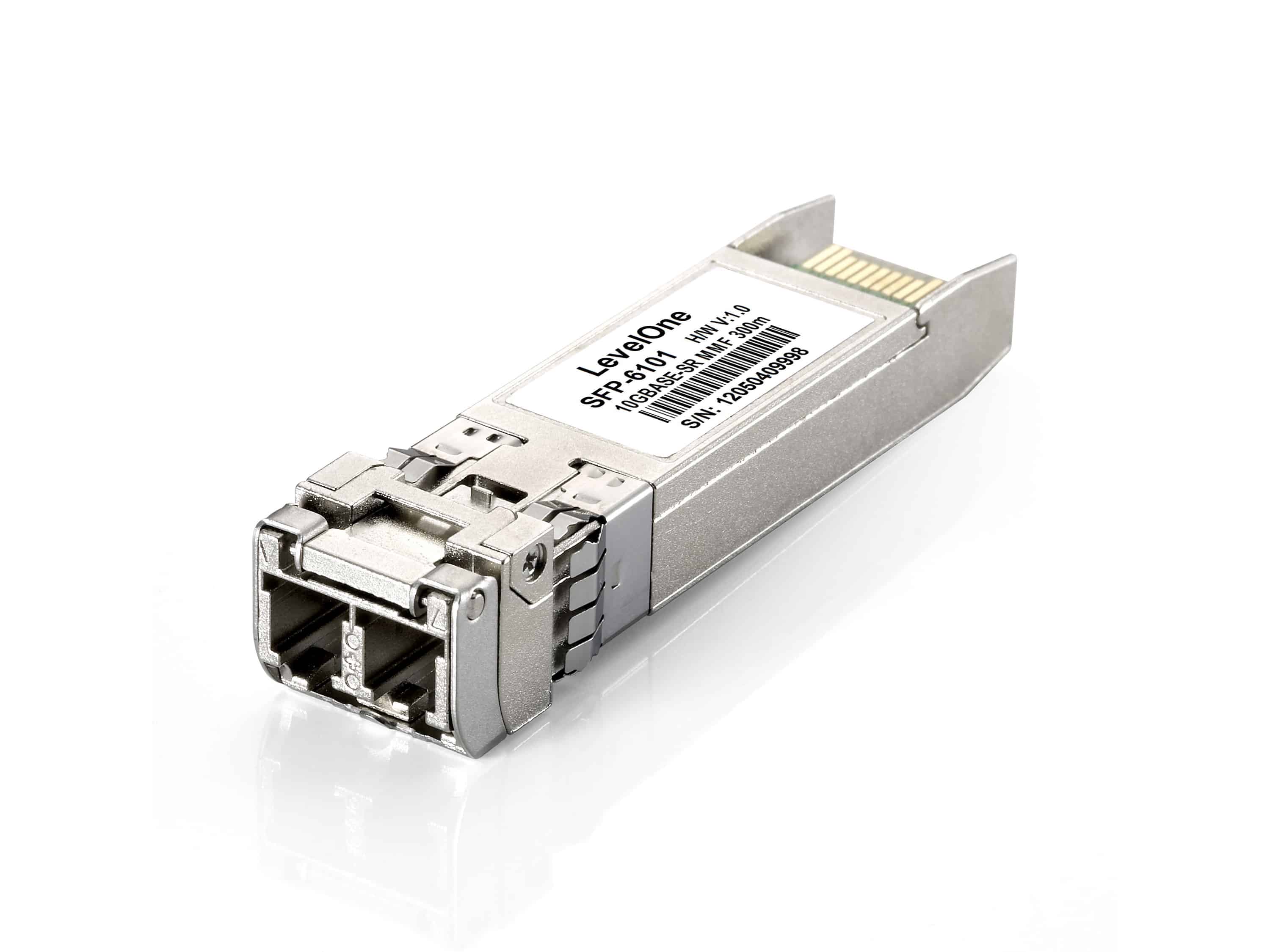 LevelOne SFP-6101 netwerk transceiver module Vezel-optiek 10000 Mbit/s SFP+ 850 nm (SFP-6101) thumbnail