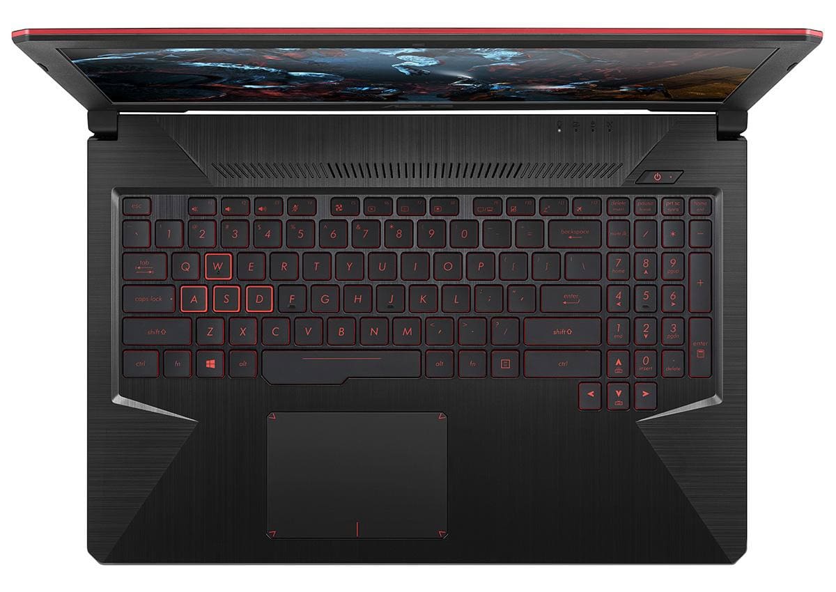 ASUS FX504GD-1A Behuizingsvoet + toetsenbord (90NR00J1-R31UI0) thumbnail