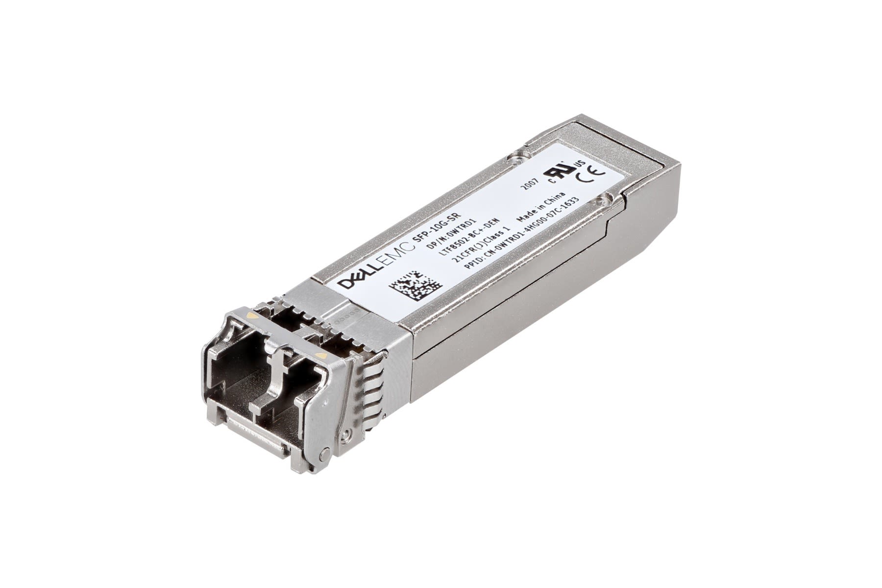 Dell 10G SFP+ SR 850NM TRANSCEIVER (WTRD1-RFB) thumbnail