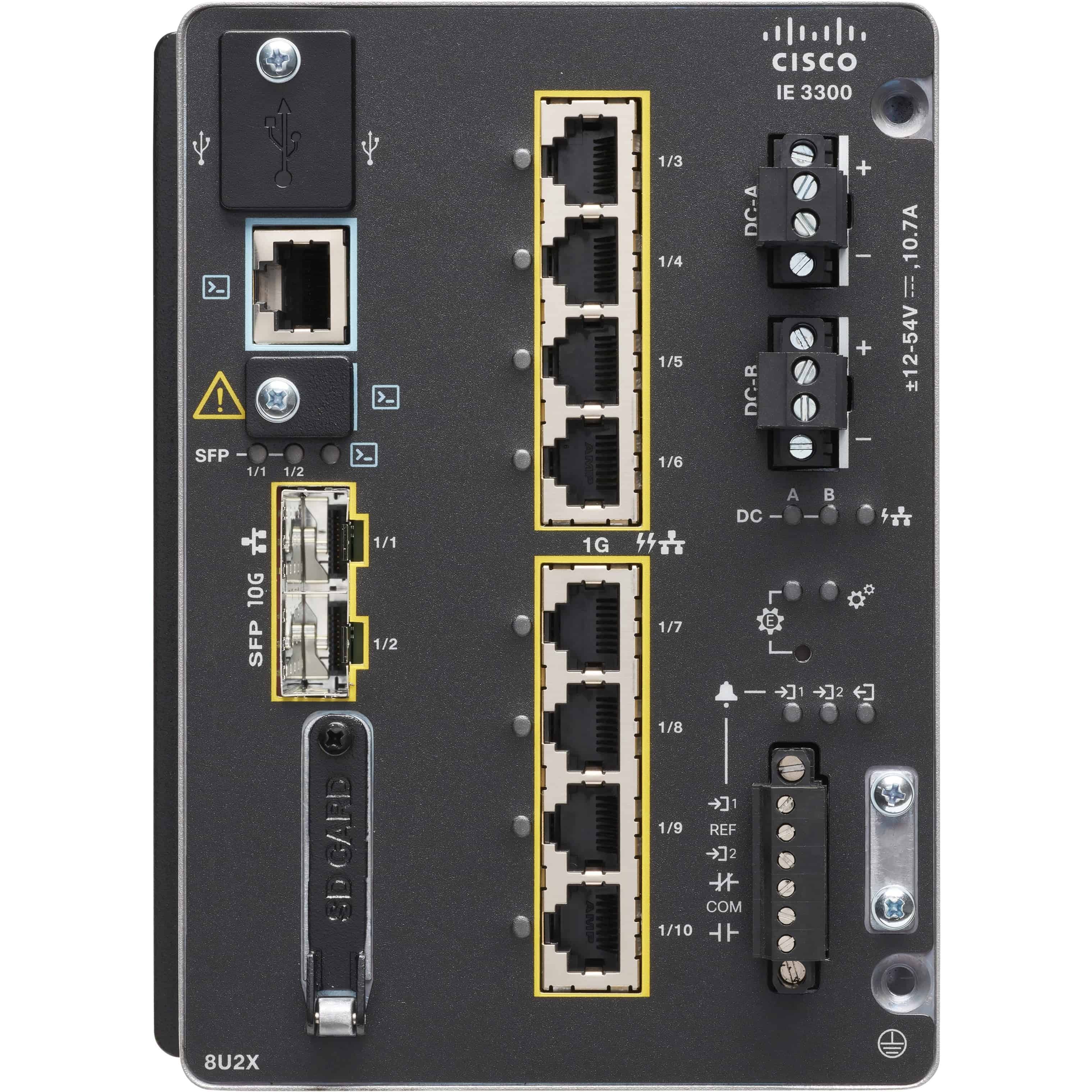 Cisco CATALYST IE3300 RUGGED SERIES (IE-3300-8P2S-E) thumbnail
