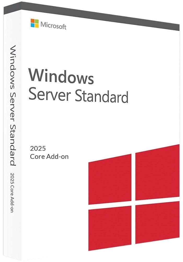 Microsoft OEM Microsoft Windows Server 2025 Standard Add.Lic. 4 Cores NoMedia/NoKey(POSOnly) (EP2-17259) thumbnail