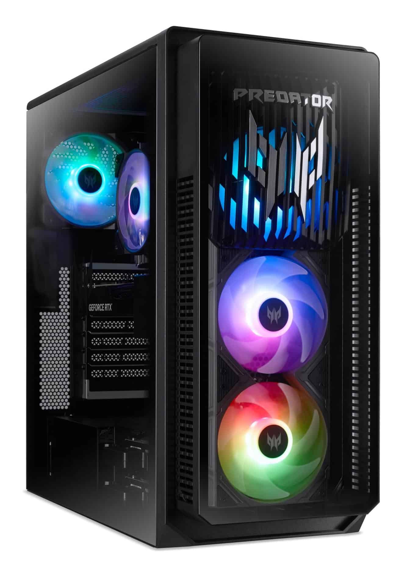 Acer Predator PO5-660 Intel Core Ultra 7 265F 32 GB DDR5-SDRAM 2 TB SSD NVIDIA GeForce RTX 5070 Windows 11 Home Desktop PC Zwart (DG.E4EEG.001) thumbnail