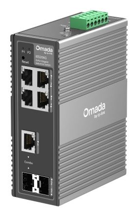 TP-Link Omada IES206G netwerk-switch Managed Gigabit Ethernet (10/100/1000) Zwart (IES206G) thumbnail