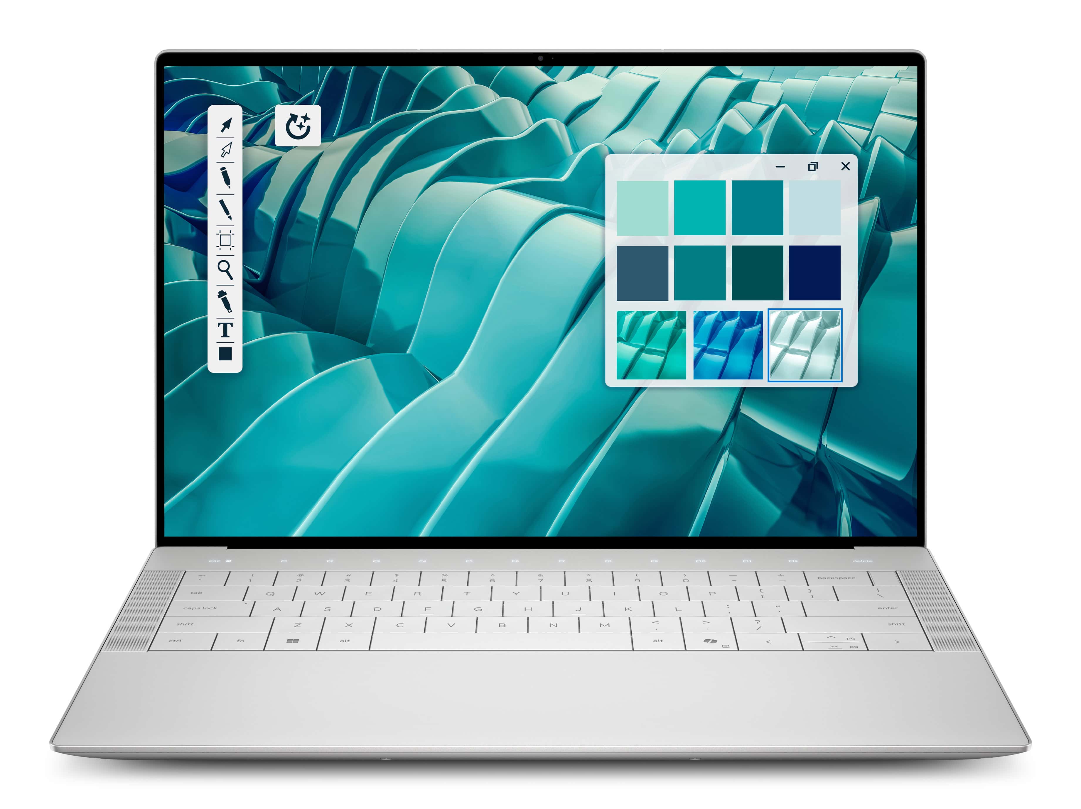 DELL 14 Premium DA14250 Intel Core Ultra 7 255H Laptop 36,8 cm (14.5") WUXGA 32 GB LPDDR5x-SDRAM 1 TB SSD NVIDIA GeForce RTX 4050 Wi-Fi 7 (802.11be) Windows 11 Pro US International Platina (JDFP8) thumbnail
