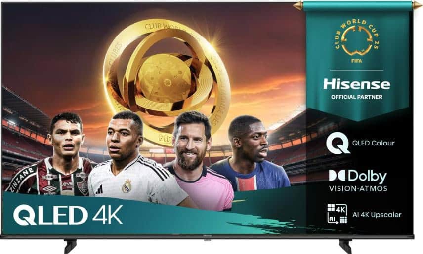 Hisense 50E77Q tv 127 cm (50) 4K Ultra HD Smart TV Wifi Zwart (50E77Q) thumbnail