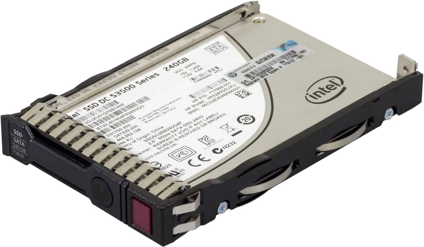 HP SSD 240GB SATA 2.5 INCH (718137-001-RFB) thumbnail