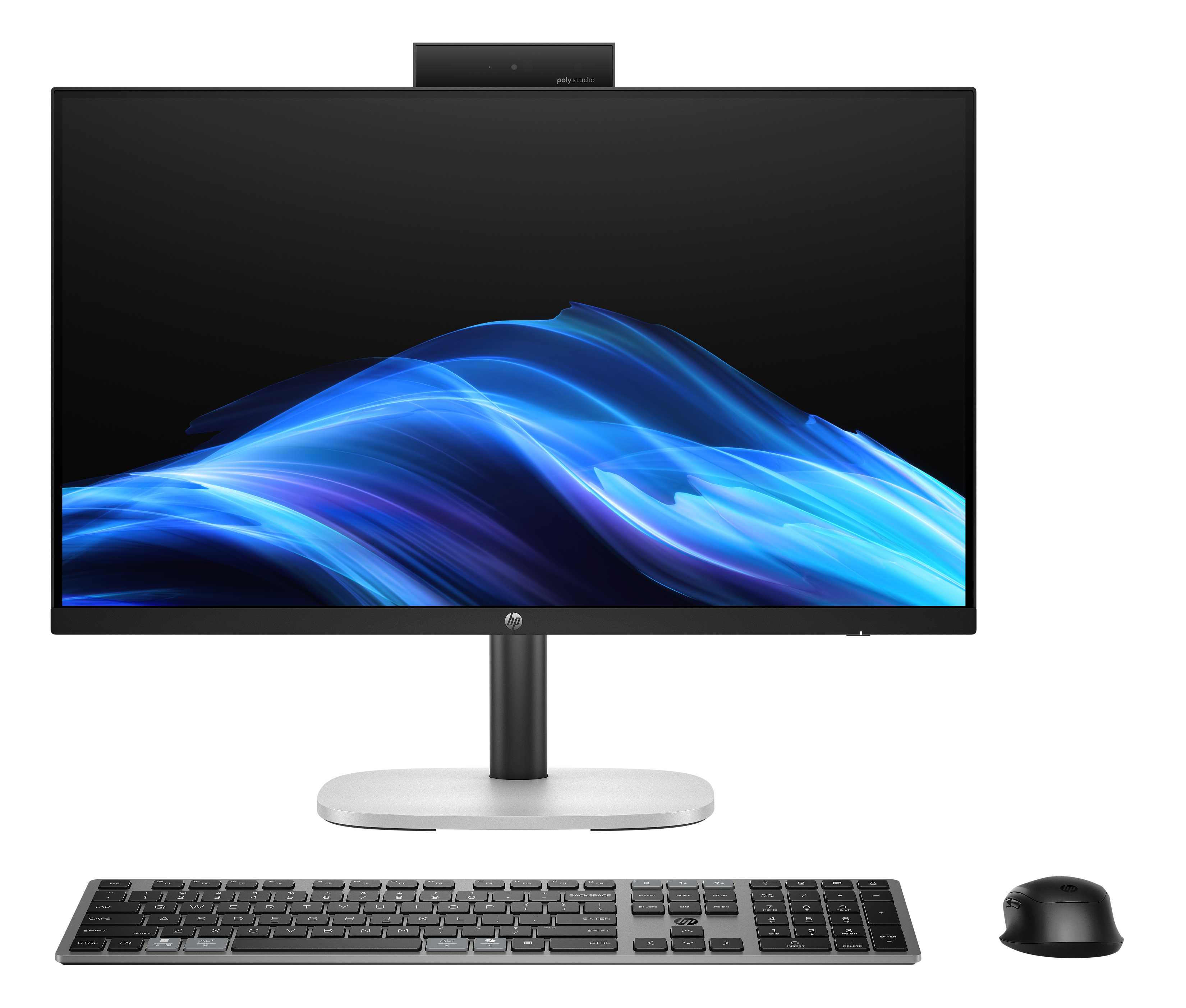 HP ProStudio 4 G1i AI Wolf Pro Security Edition Intel Core Ultra 5 235T 60,5 cm (23.8") 1920 x 1080 Pixels Alles-in-één-pc 16 GB DDR5-SDRAM 512 GB SSD Windows 11 Pro Wi-Fi 6E (802.11ax) AI PC Zwart (BY7A2ET#ABH) thumbnail