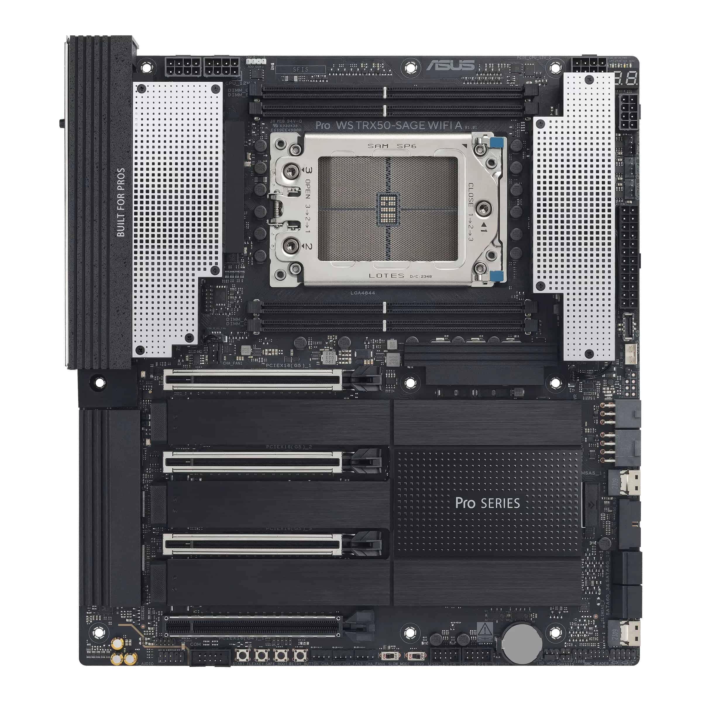ASUS PRO WS TRX50-SAGE WIFI A AMD TRX50 Socket sTR5 CEB (90MB1LE0-M0EAY0) thumbnail