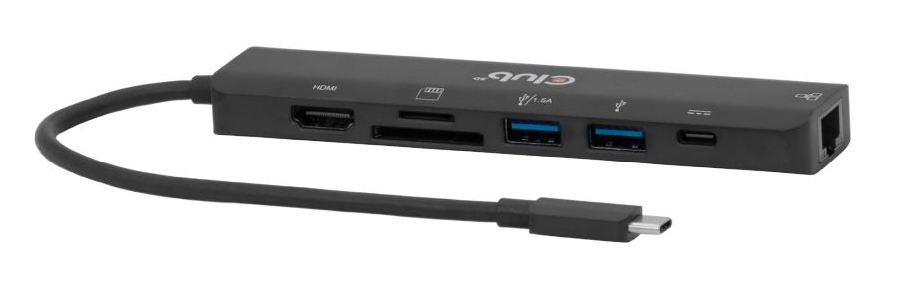 CLUB3D CSV-2553 interface hub USB Type-C 5000 Mbit/s Zwart (CSV-2553) thumbnail