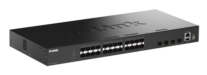 D-Link DGS-1530-28S/E netwerk-switch Managed L2 Zwart (DGS-1530-28S/E) thumbnail
