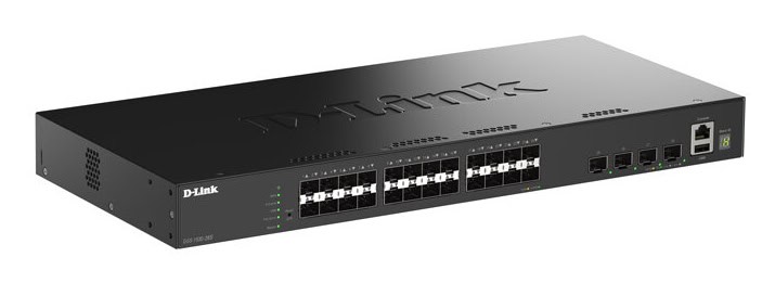 D-Link DGS-1530-28S/E netwerk-switch Managed L2 Zwart (DGS-1530-28S/E) thumbnail