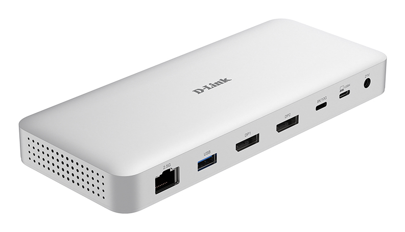 D-Link DUF-901/E laptop dock & poortreplicator Bedraad USB4 Grijs (DUF-901/E) thumbnail