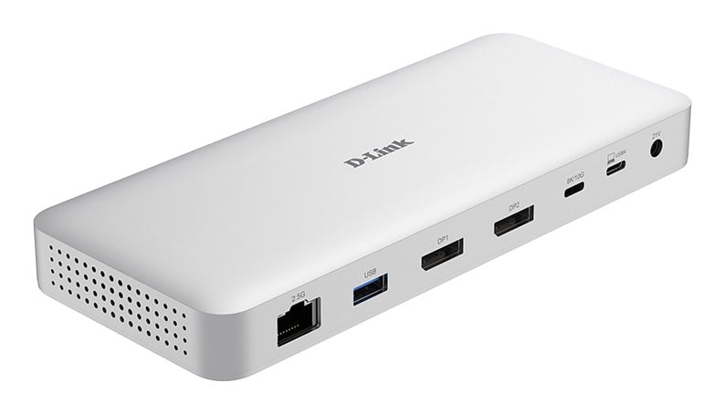 D-Link DUF-901/E laptop dock & poortreplicator Bedraad USB4 Grijs (DUF-901/E) thumbnail