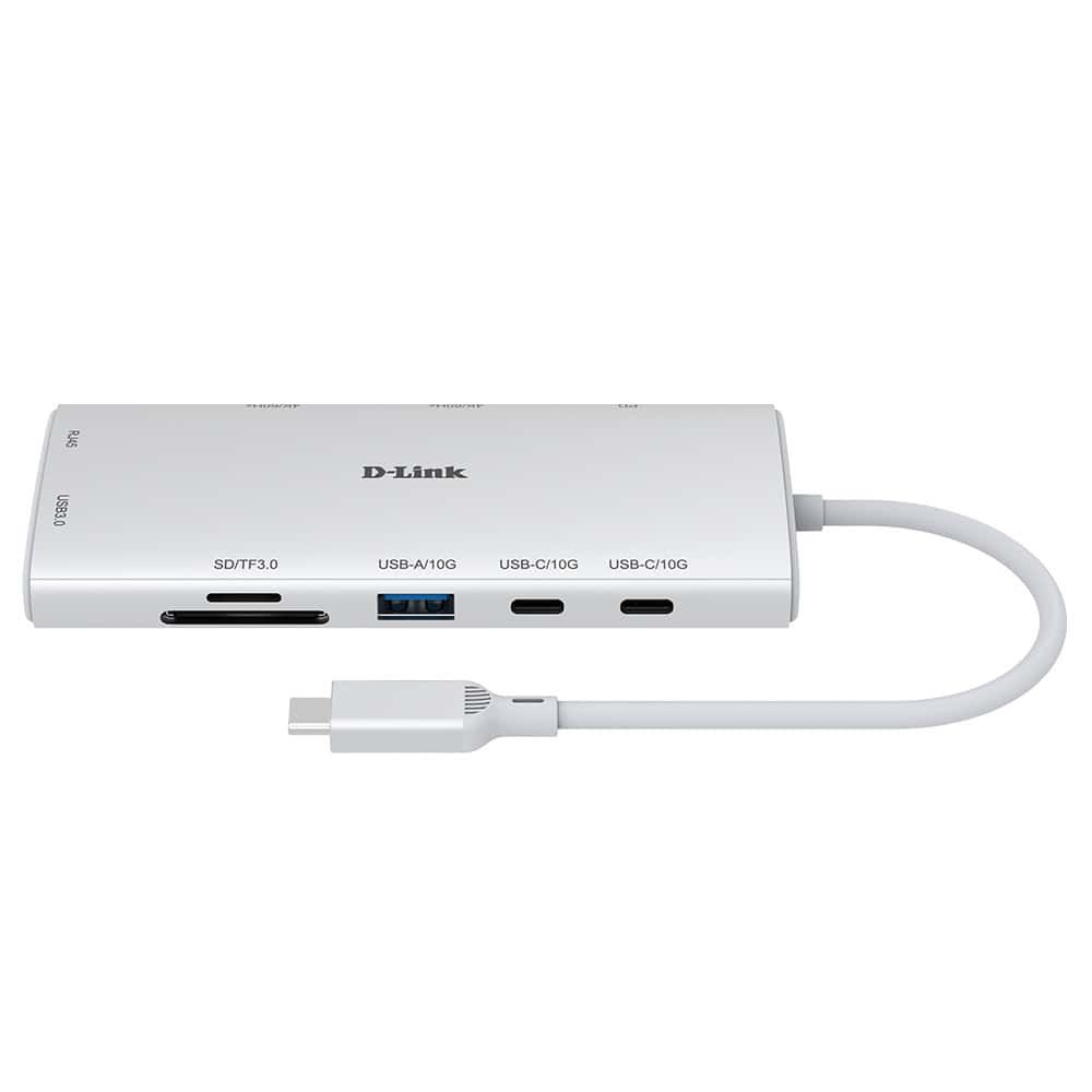 D-Link DUP-A01/M interface hub USB 3.2 Gen 1 (3.1 Gen 1) Type-C 10000 Mbit/s Wit (DUP-A01) thumbnail