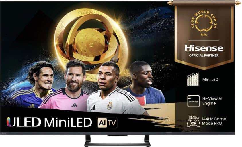 Hisense 50U7Q tv 127 cm (50) 4K Ultra HD Smart TV Wifi Zwart 450 cd/m² (20015613) thumbnail