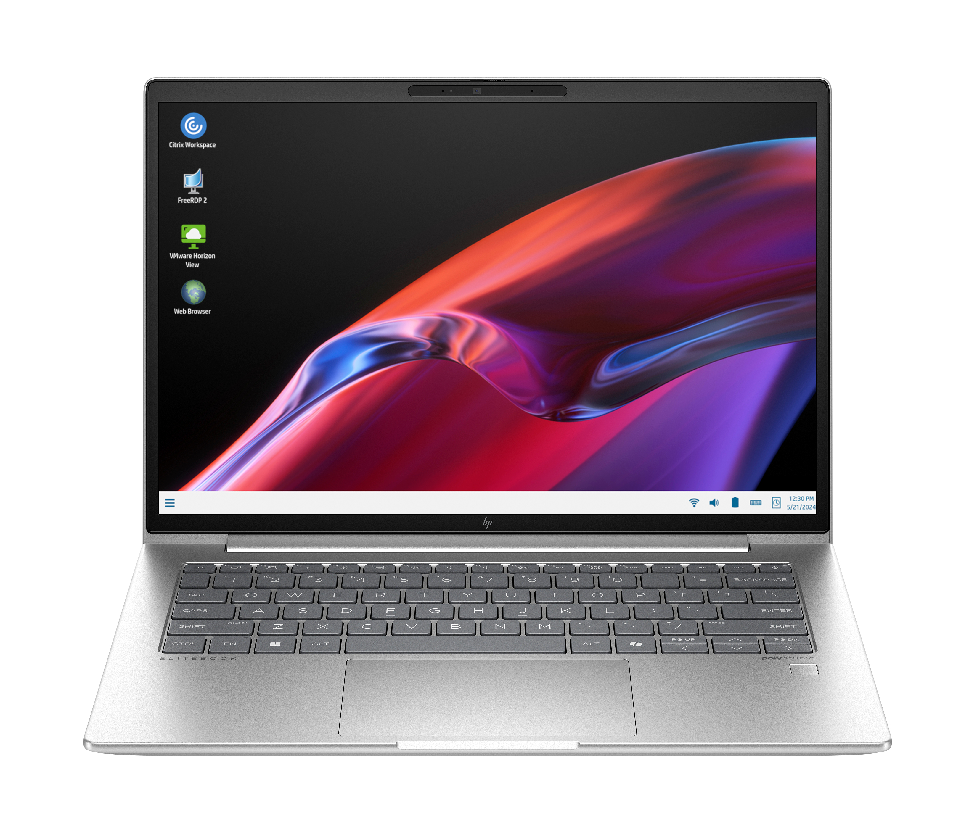 HP Elite mt645 G8 AMD Ryzen™ 5 7535U Laptop 35,6 cm (14") WUXGA 16 GB DDR5-SDRAM 256 GB SSD Wi-Fi 6E (802.11ax) Windows 10 IoT Enterprise Zilver (5G711EA#ABB) thumbnail