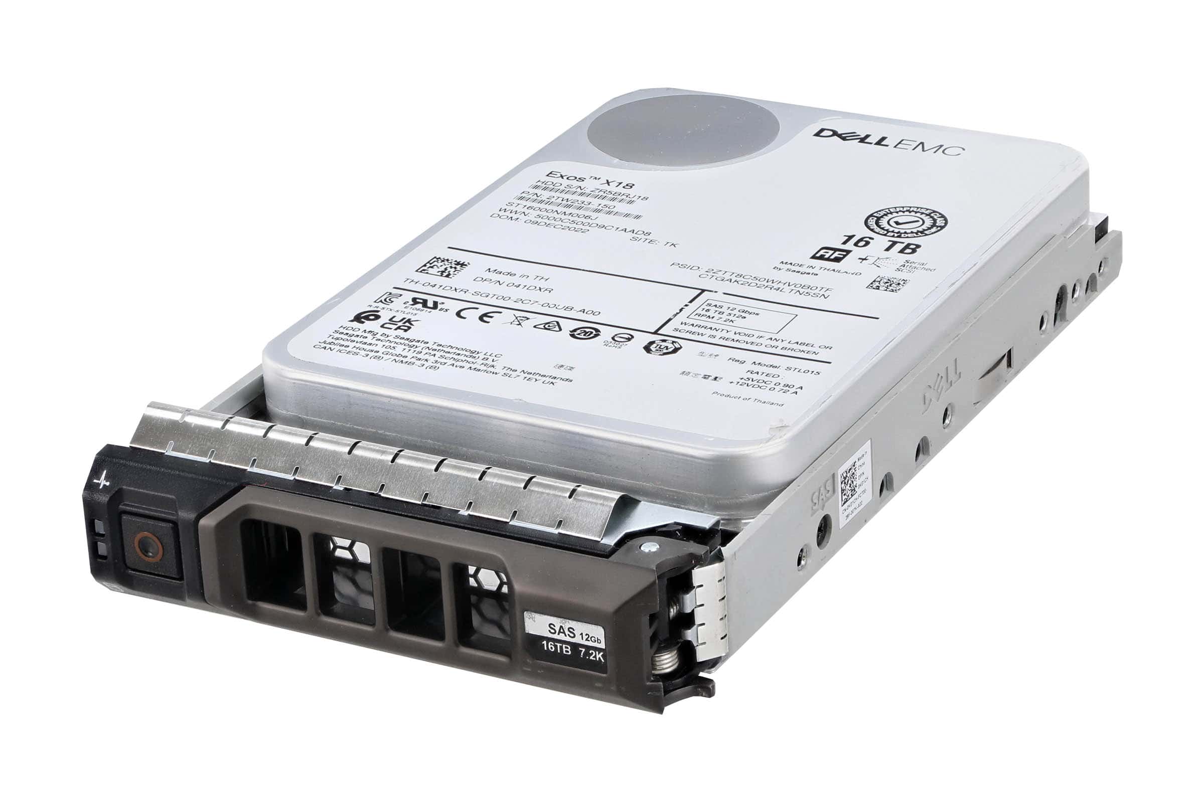 Dell 16TB 7.2K SAS HDD (41DXR-RFB) thumbnail