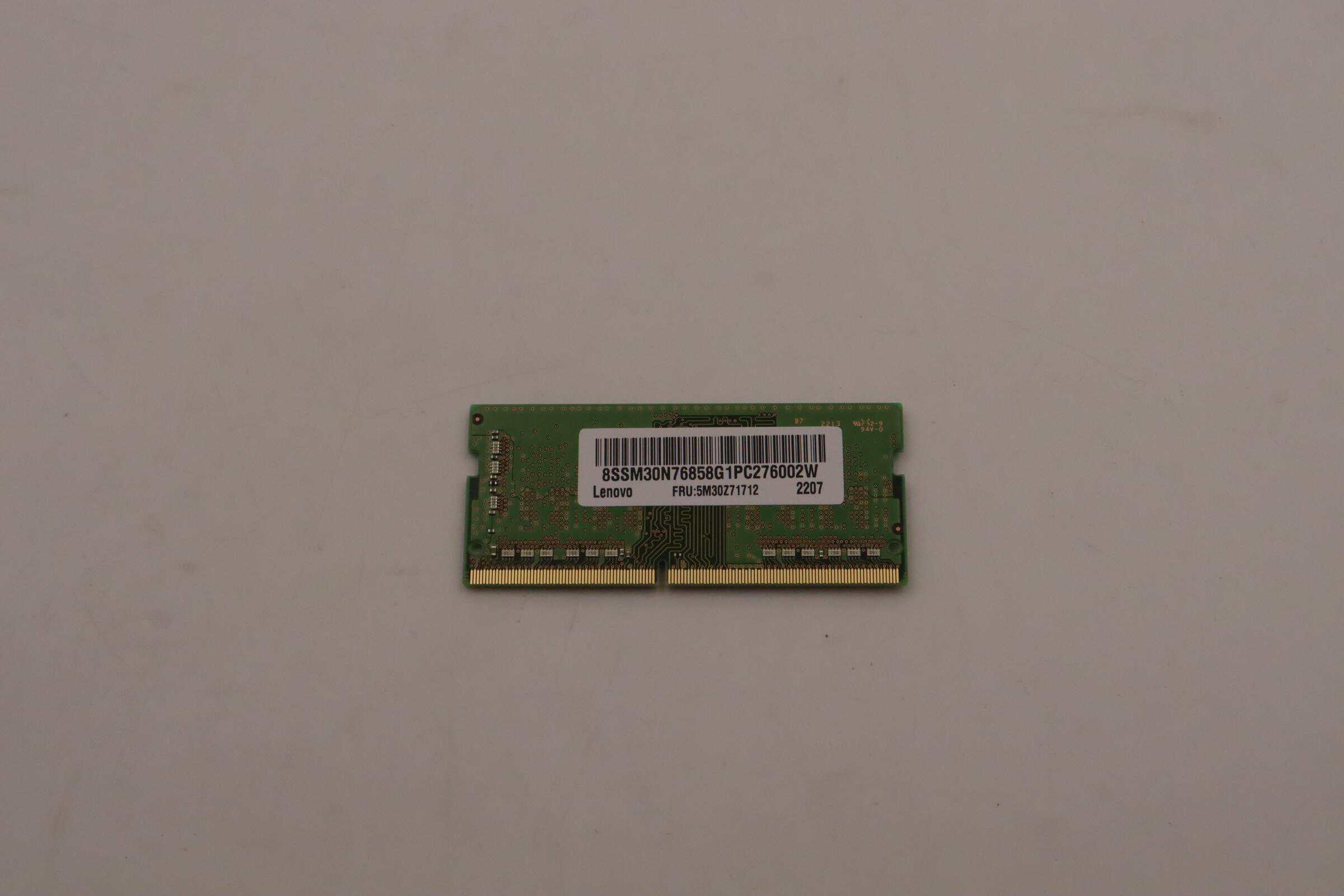Lenovo SoDIMM 8GB DDR4 3200 Ramaxel (5M30Z71662) (5M30Z71662) thumbnail