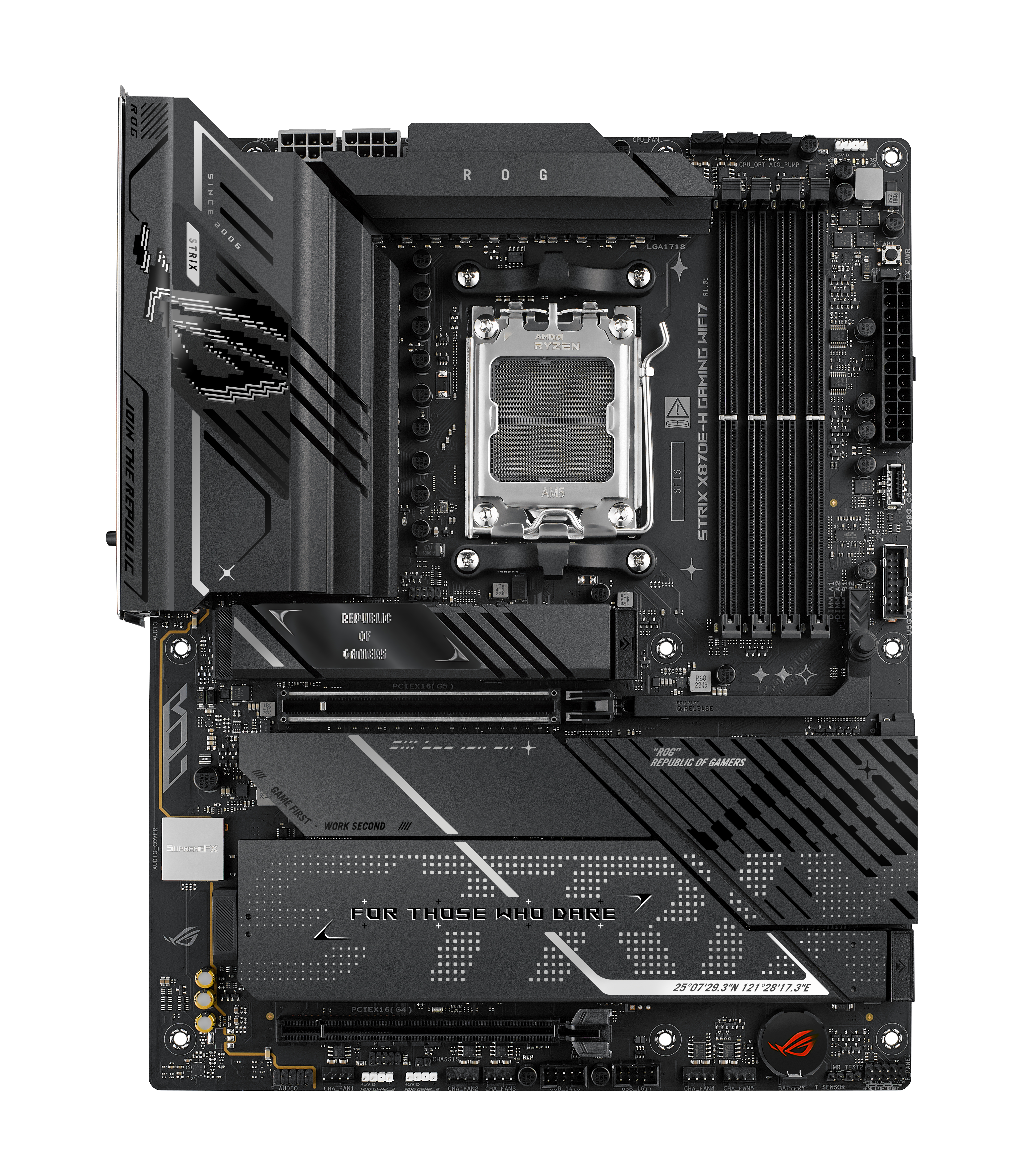 ASUS ROG STRIX X870E-H GAMING WIFI7 AMD X870E Socket AM5 ATX (90MB1M90-M0EAY0) thumbnail