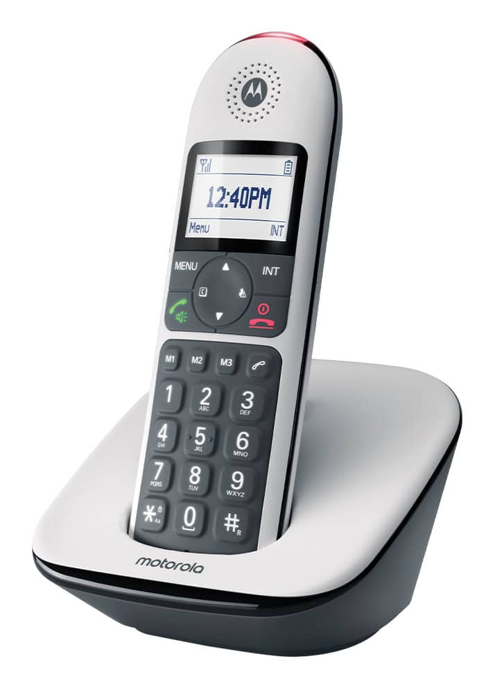Motorola CD5001 DECT-telefoon Nummerherkenning Grijs (G31000X18W1AWE(ES)) thumbnail