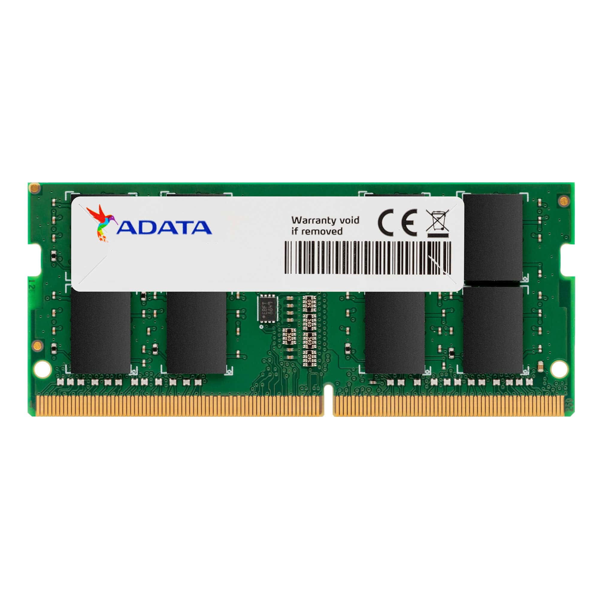 ADATA Premier geheugenmodule 16 GB 1 x 16 GB DDR4 260-pin SO-DIMM (AD4S320016G22-SGN) thumbnail