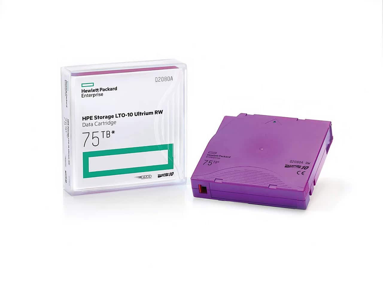 HP LTO-10 Ultrium 75TB RW Custom Labeled 20 (Q2080AL) thumbnail