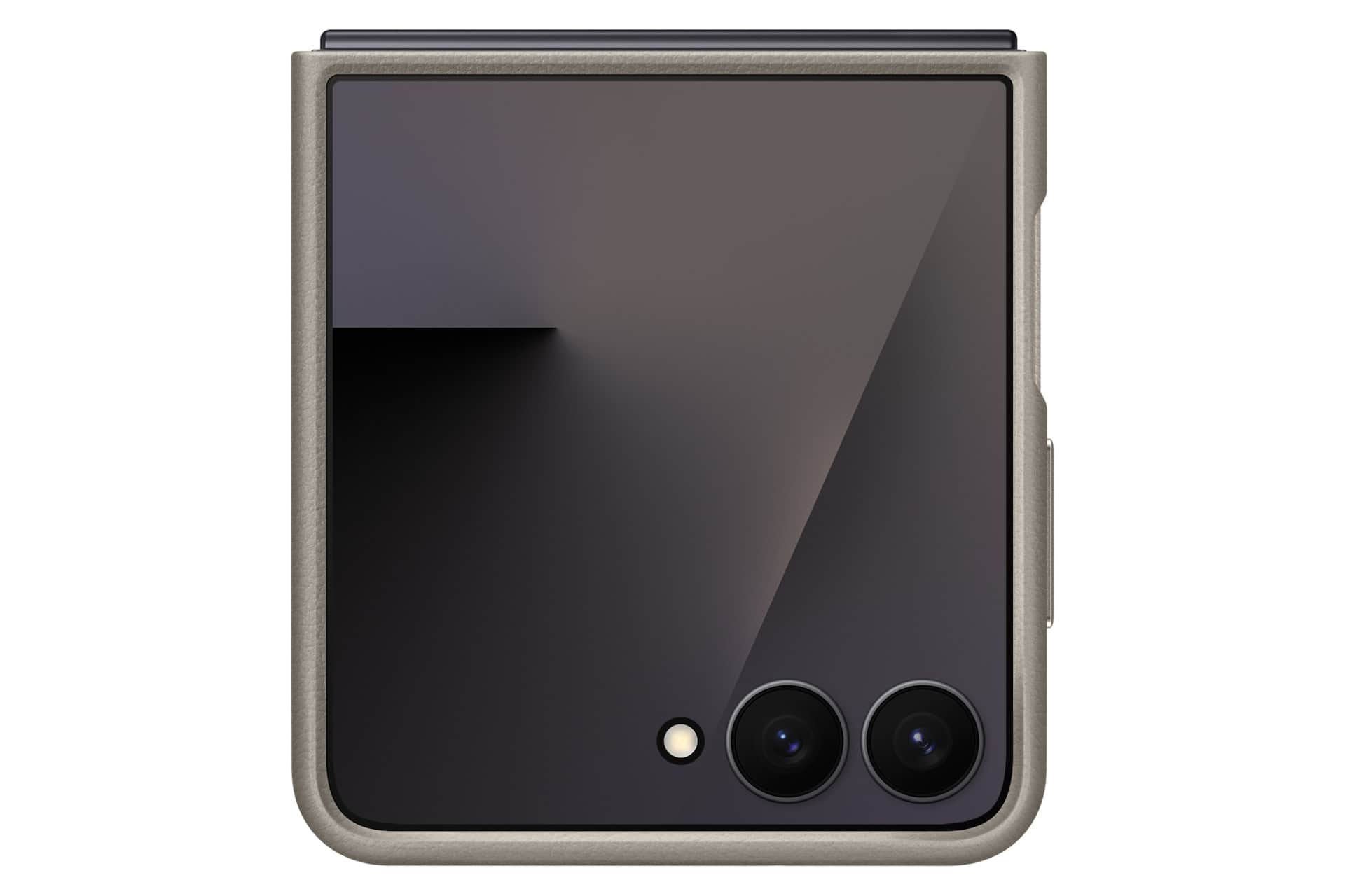 Samsung EF-VF766PJEGWW mobiele telefoon behuizingen 17,3 cm (6.8) Hoes Taupe (EF-VF766PJEGWW) thumbnail