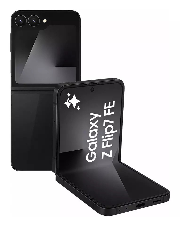 Samsung Galaxy Z Flip 7 FE 17 cm (6.7") Dual SIM Android 16.0 5G USB Type-C 8 GB 128 GB 4000 mAh Zwart (SM-F761BZKGEUB) thumbnail
