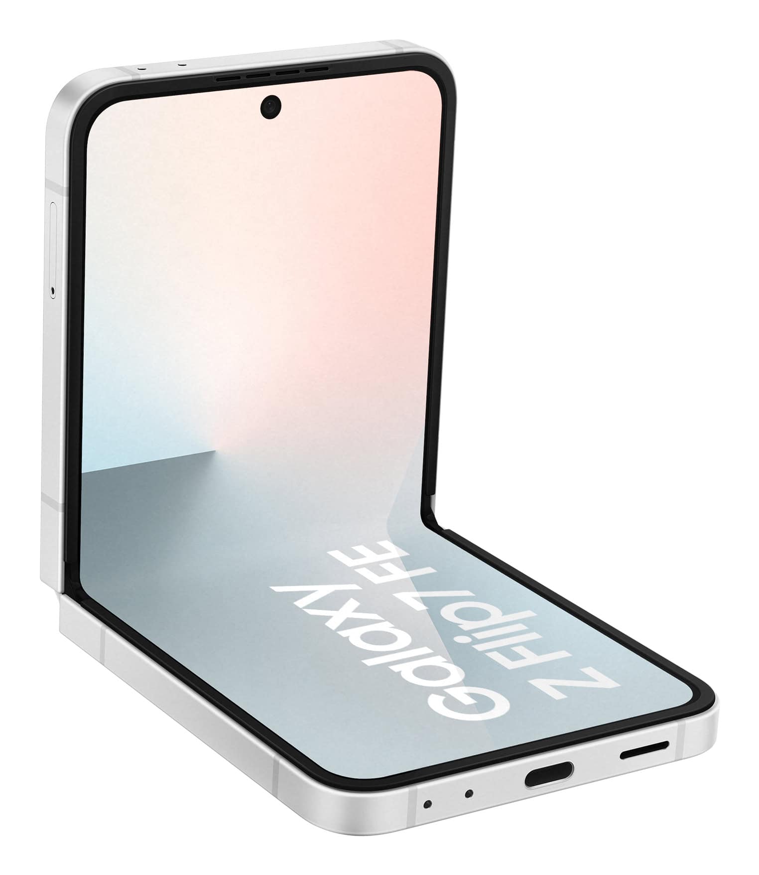 Samsung Galaxy Z Flip 7 FE 17 cm (6.7") Dual SIM Android 16.0 5G USB Type-C 8 GB 256 GB 4000 mAh Wit (SM-F761BZWHEUB) thumbnail