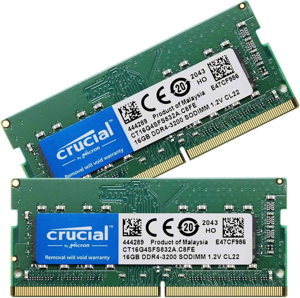 Crucial RAM DDR4 16GB / PC3200 /UB/ Crucial (CT16G4DFS832AT) thumbnail