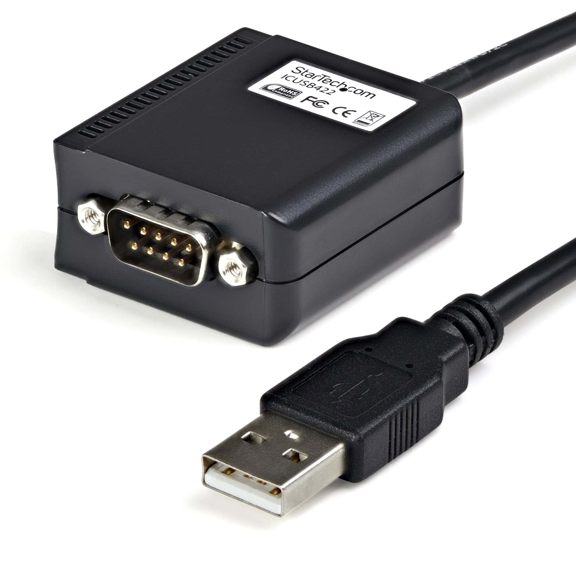 StarTech.com 1,80 m Professionele RS422/485 USB Seriële Verloopkabel met COM-behoud (ICUSB422) thumbnail