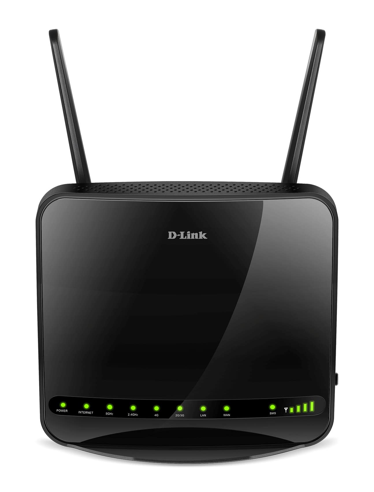D-Link DWR-953 draadloze router Gigabit Ethernet Dual-band (2.4 GHz / 5 GHz) 4G Zwart (DWR-953) thumbnail