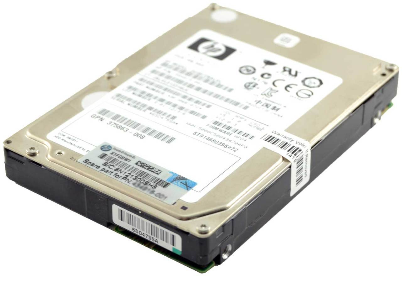 HP 600GB 6G SAS 10K RPM SFF (EG0600JEMCV-RFB) thumbnail