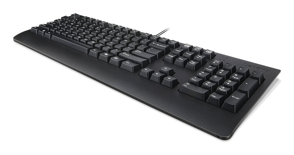 Lenovo 4Y41R64620 toetsenbord Thuis/Werk USB Kazachs Zwart (4Y41R64620) thumbnail