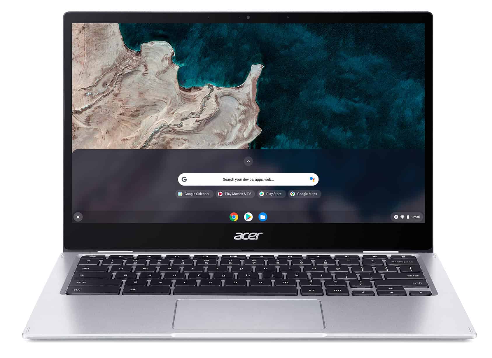 Acer Chromebook CP513-1HL-S1YN Snapdragon 7c 33,8 cm (13.3") Touchscreen Full HD 8 GB LPDDR4x-SDRAM 128 GB eMMC Wi-Fi 5 (802.11ac) ChromeOS Zilver (NX.AS5EH.003) thumbnail