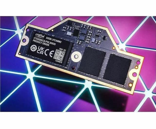 Crucial CT64G75C2LP5X memory module 64 GB 1 x 64 GB LPDDR5X 7500 MT/s (CT64G75C2LP5X) thumbnail